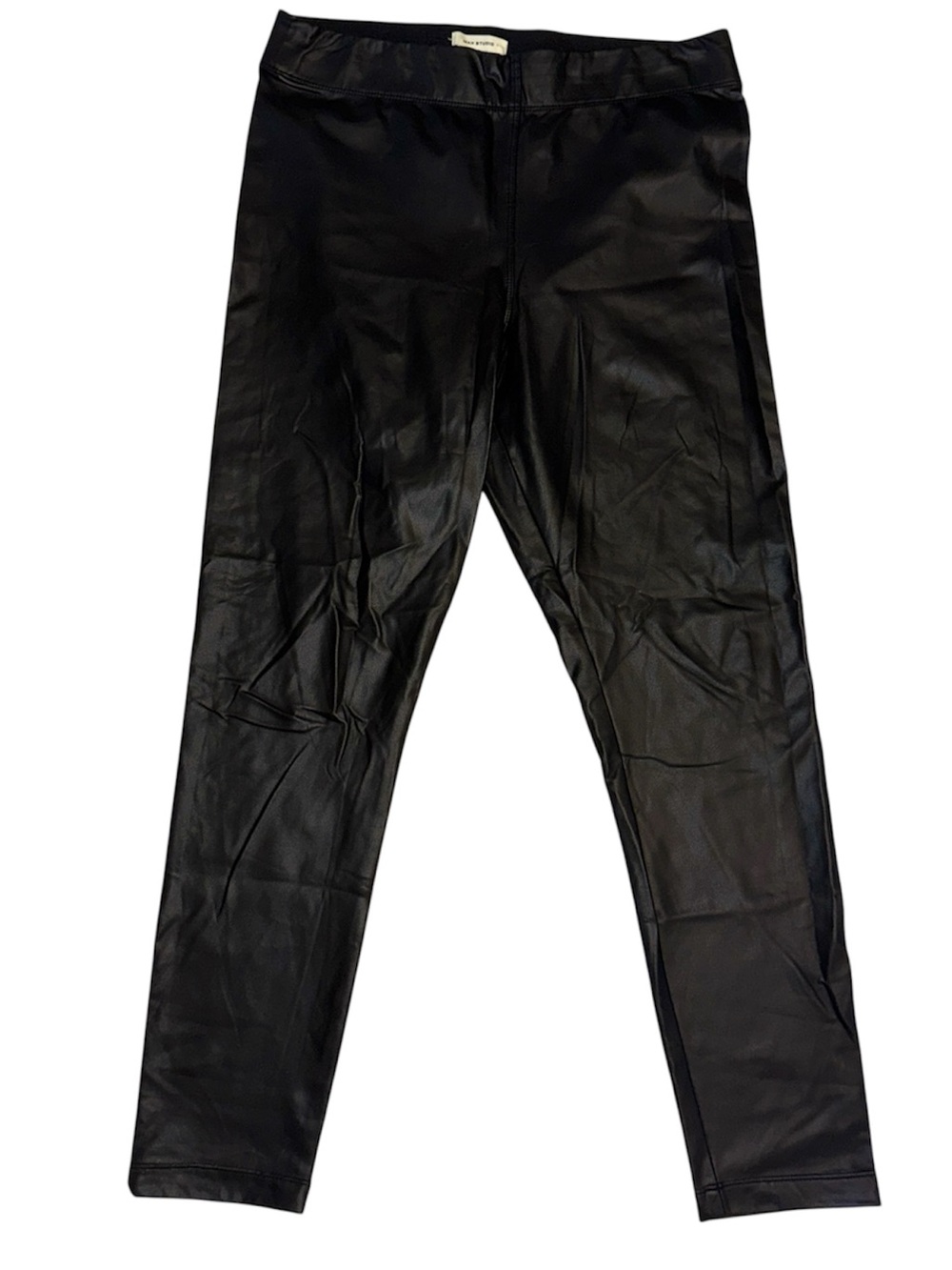 Max Studio Faux Leather Leggings Black Women’s Size L